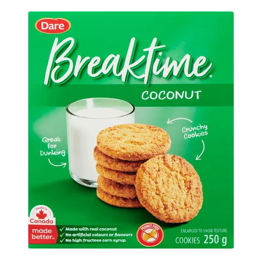 Breaktime Cookies Coconut 250 g