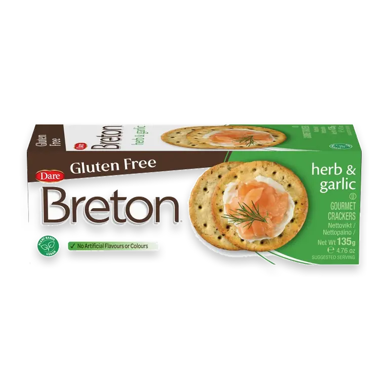 Breton Herb Garlic glutenfri 135g
