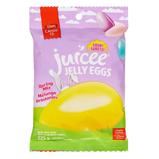 Candy Juicee Sour Jelly Eggs Spring Mix 225 g