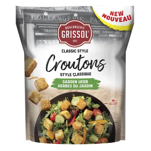Boulangerie Grissol Crouton Garden Herb 135 g