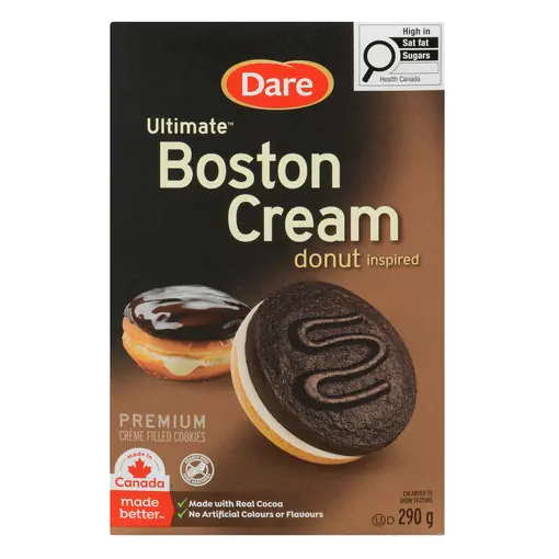 Crème Filled Cookies Boston Cream Donut Inspired 290 g