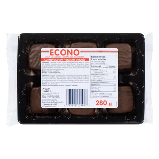 Econo Cookies Graham 280 g