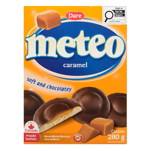 Meteo Cookies Caramel 280 g