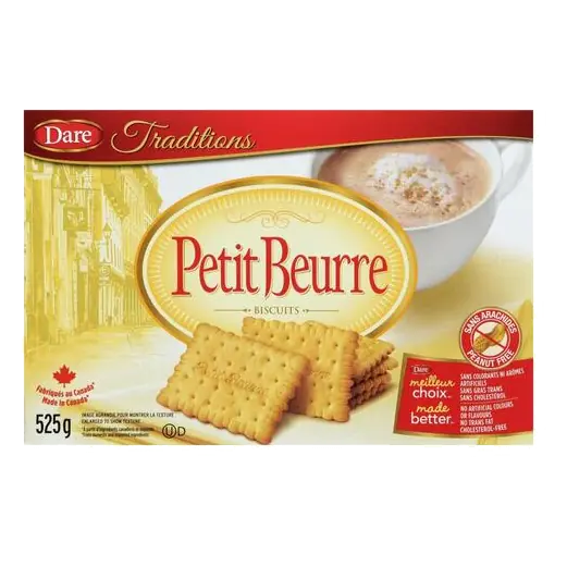 Traditions Peanut-Free Cookies Petit Beurre 525 g
