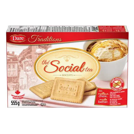 Traditions Peanut-Free Cookies Social Tea 555 g