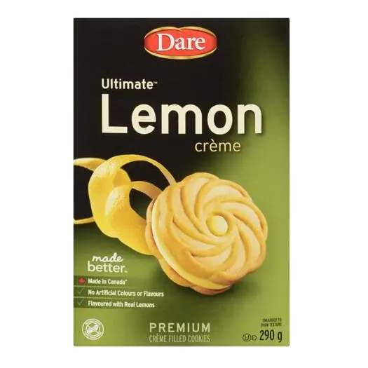 Ultimate Peanut-Free Cookies Lemon Crème 290 g