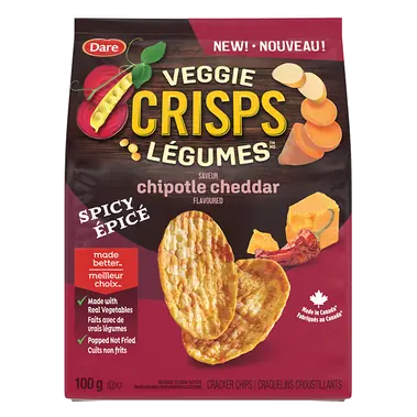 Veggie Crisps Chipotle Cheddar Spicy 100 g