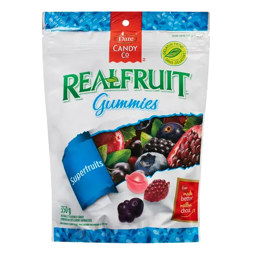 Fresh Pack Real Fruit Candy Gummies Super Fruits 350 g