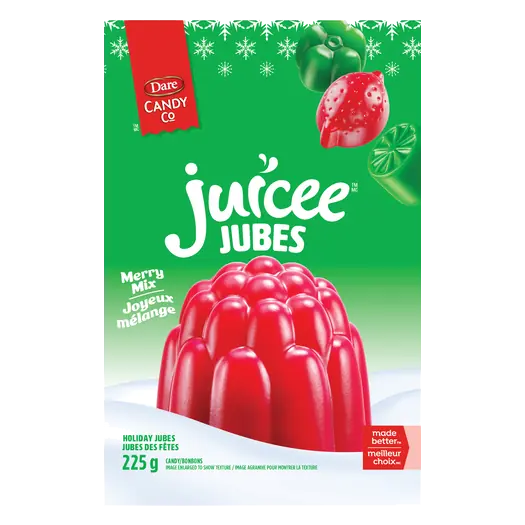 Juicee Jubes Festive Candy Merry Mix 225 g