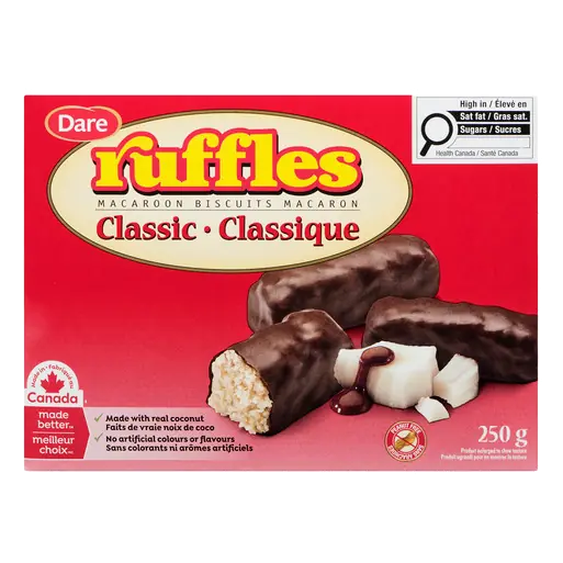 Ruffles Peanut-Free Macaroon Biscuits Classic 250 g