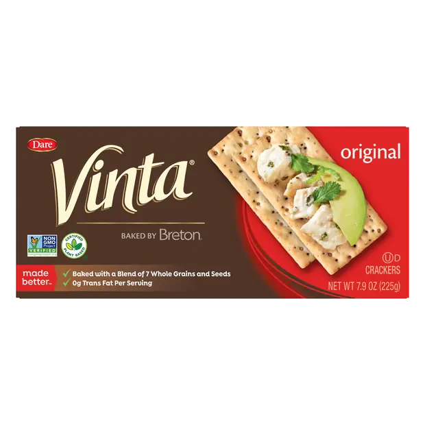 Vinta Plant-Based Original Crackers