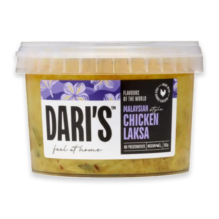Malaysian Style Chicken Laksa Soup
