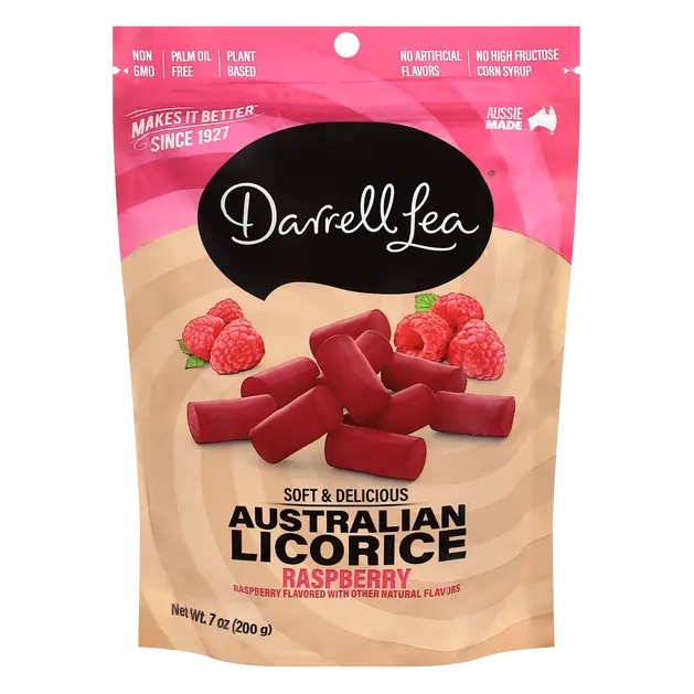 Darrell Lea Australian Raspberry Licorice