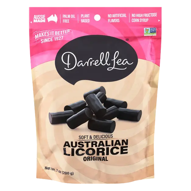 Original Black Flavored Soft Australian Licorice Candy
