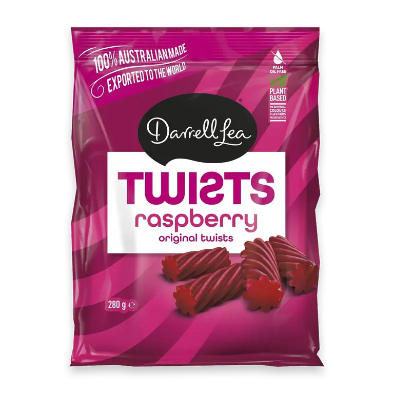 Twists Raspberry Liquorice