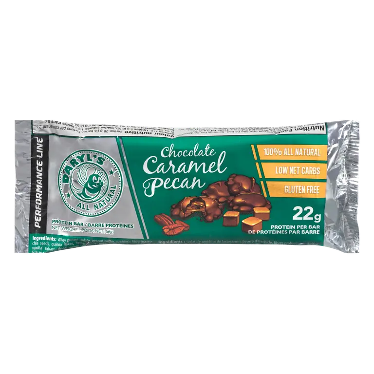 Performance Line Gluten-Free Protein Bar Chocolate Caramel Pecan 56 g