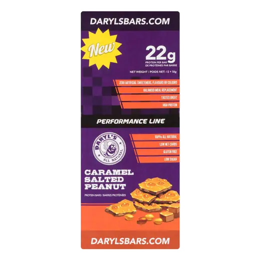 Performance Line Protein Bar Caramel Salted Peanut 12 x 58 g
