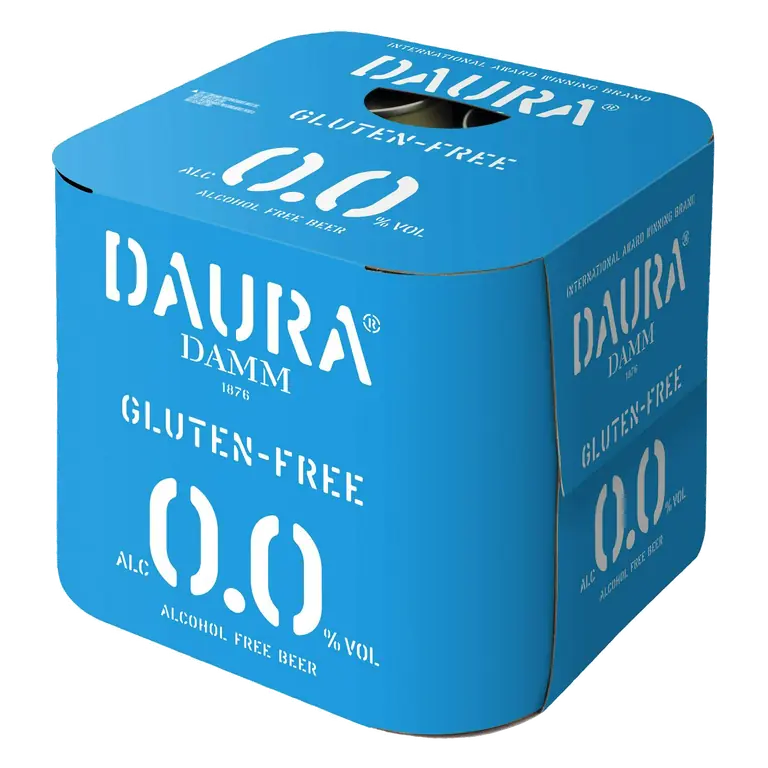 Daura 4 x 330ml Alcohol Free Beer Can