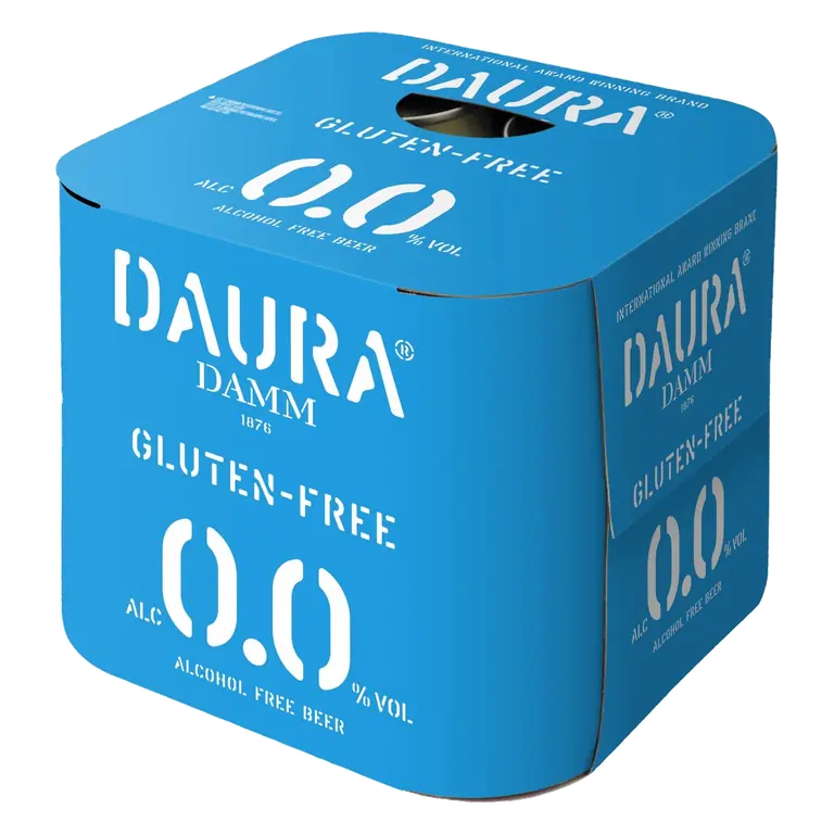 Damm Gluten Free Beer 0.0% 4 x 330ml