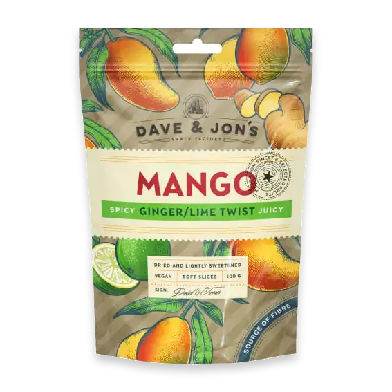Mango Torkad Ginger Lime