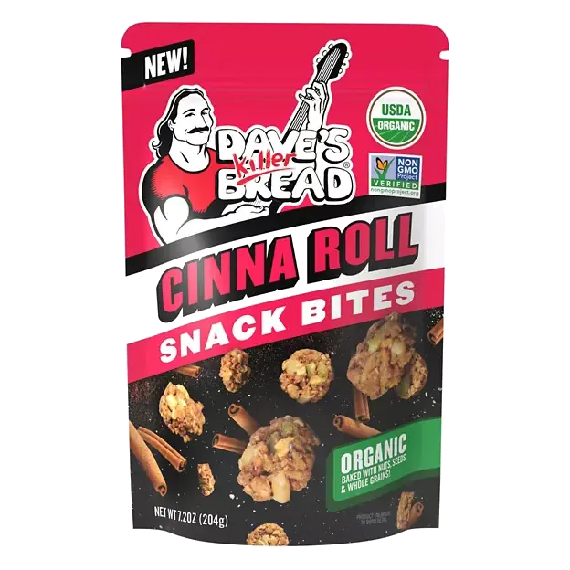 Organic Cinna Roll Snack Bites