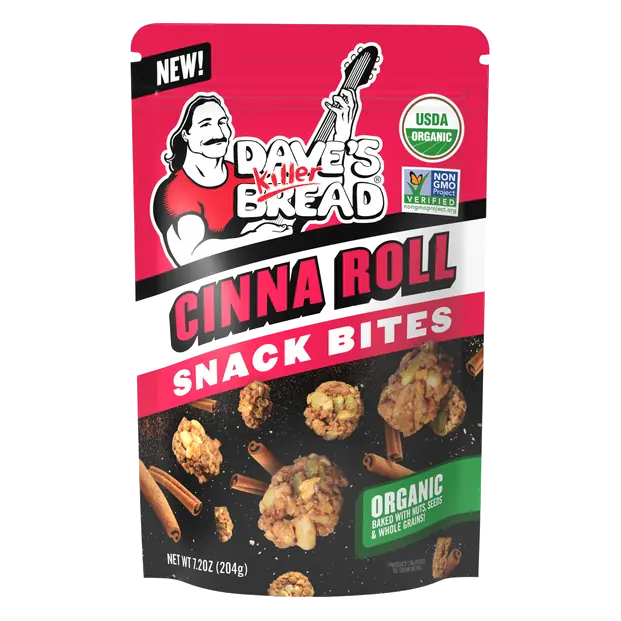 Organic Cinna Roll Snack Bites