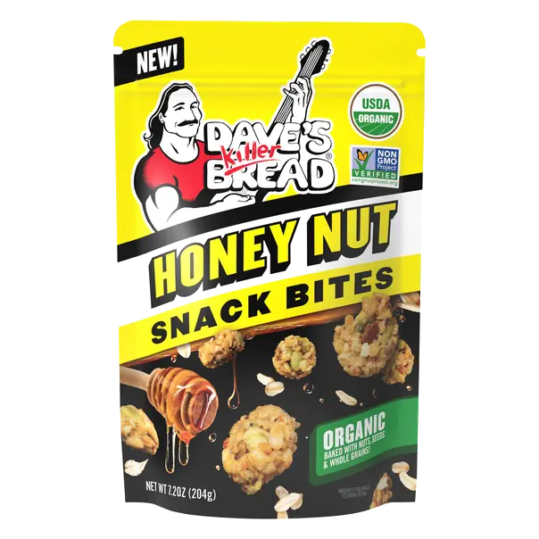 Organic Honey Nut Snack Bites