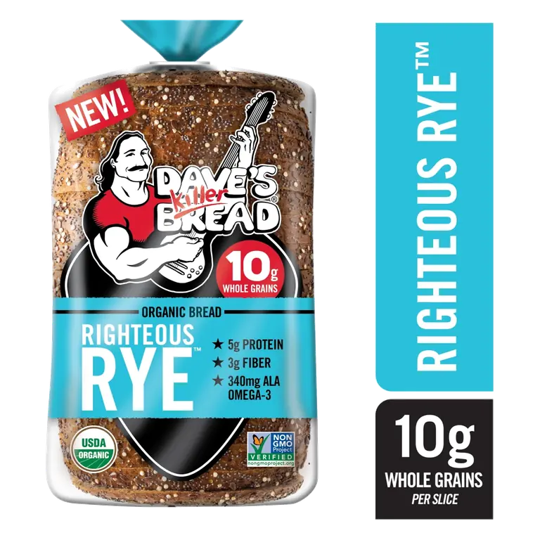 Righteous Rye Organic Bread