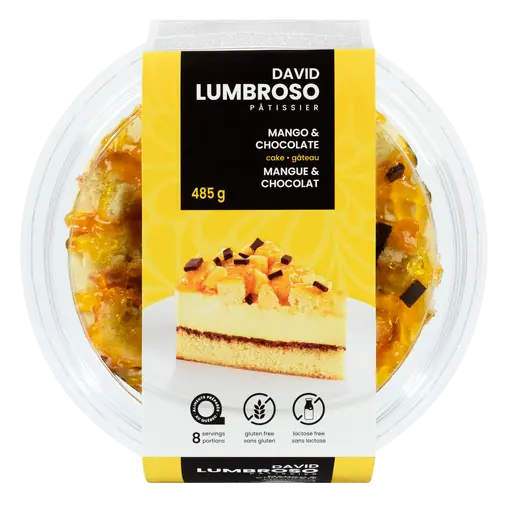 Gluten-Free Cake Mango & Chocolate 485 g