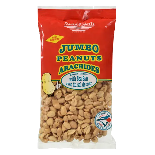 David Roberts Peanuts Roasted Blanched Salted 300 g