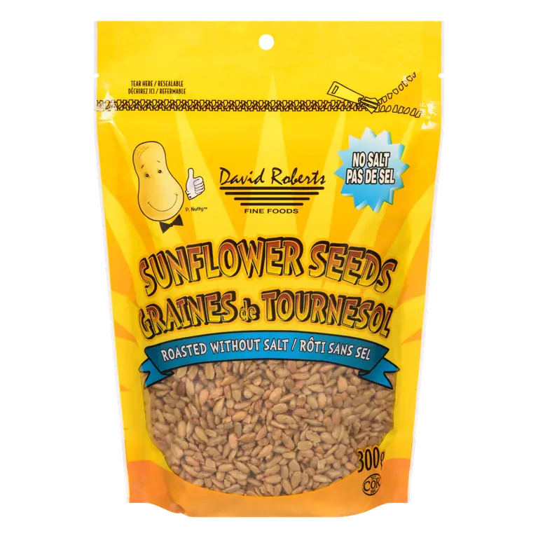 David Roberts Sunflower Seeds Roasted Hulled With No Salt 300 g
