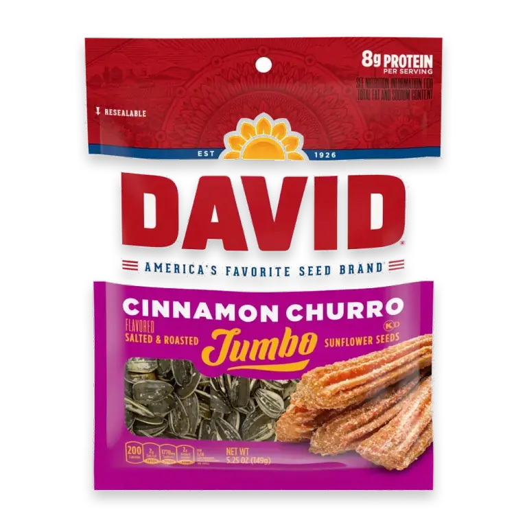 Jumbo Sunflower Seeds, Cinnamon Churro Flavor