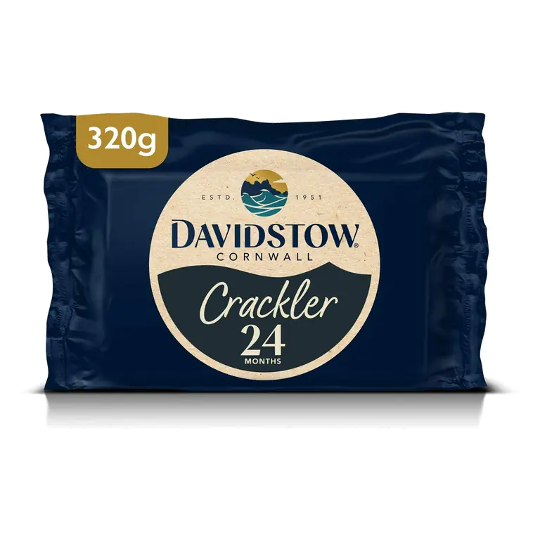 Crackler Cornish Extra Mature Cheddar Cheese 320g
