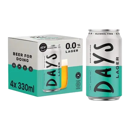 0.0% Alcohol Free Lager