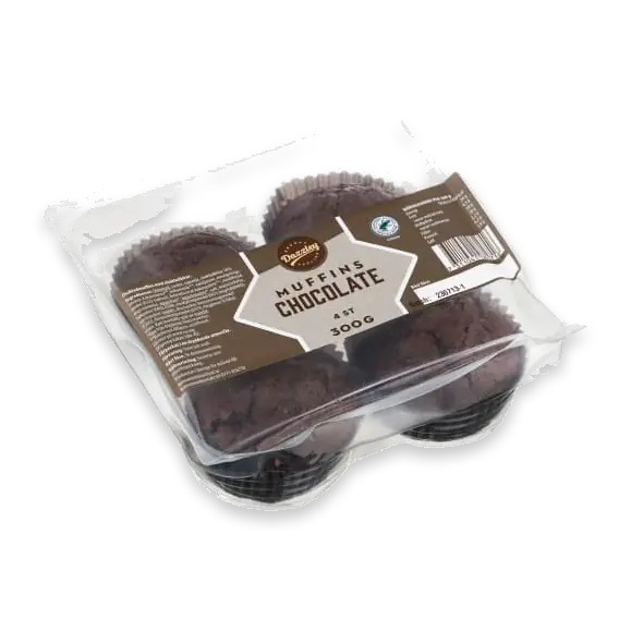 Chocolate Muffins 4-pack