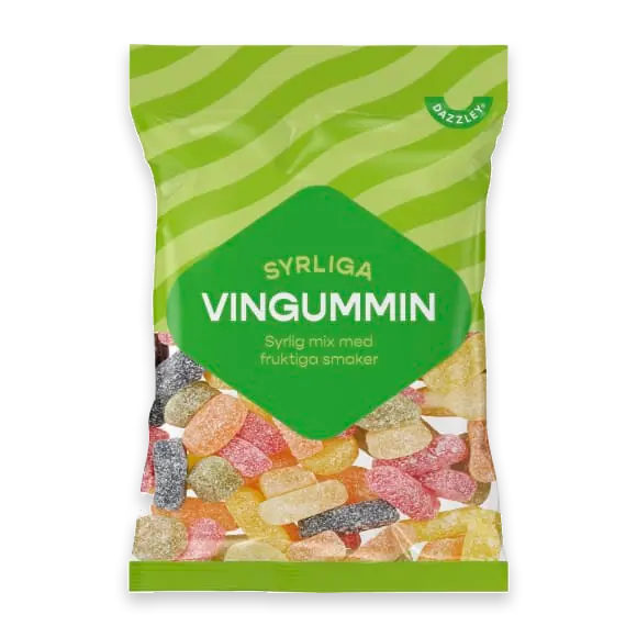 Syrliga Vingummin