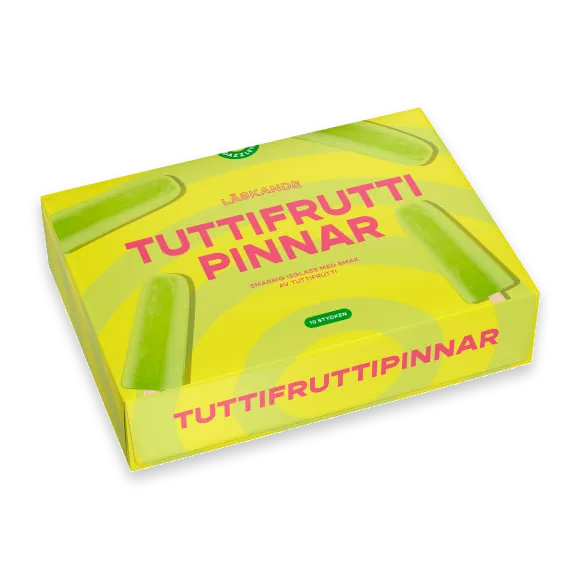 Tuttifrutti Pinnar Glasspinne