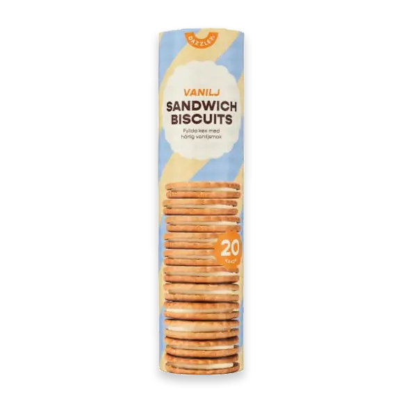 Vanilj Sandwich Biscuit