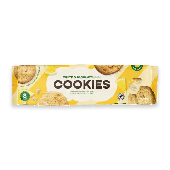 White Choco Lemon Cookies