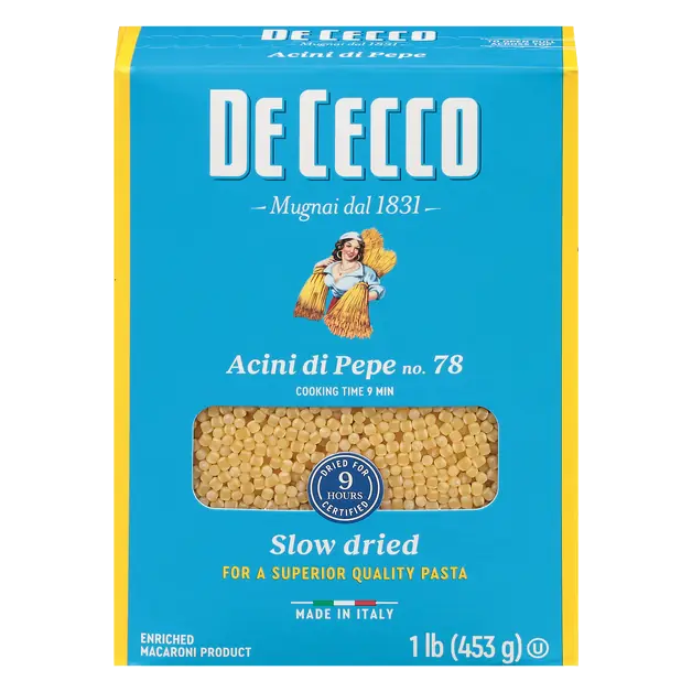 Acini Di Pepe Pasta
