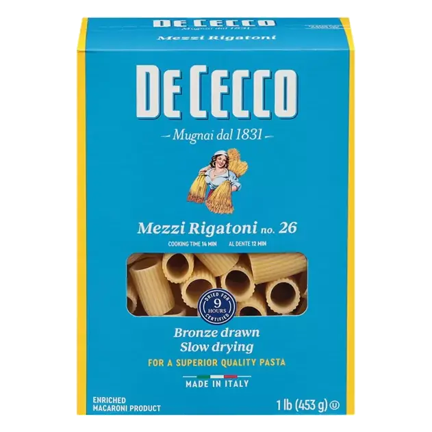 Mezzi Rigatoni, No. 26