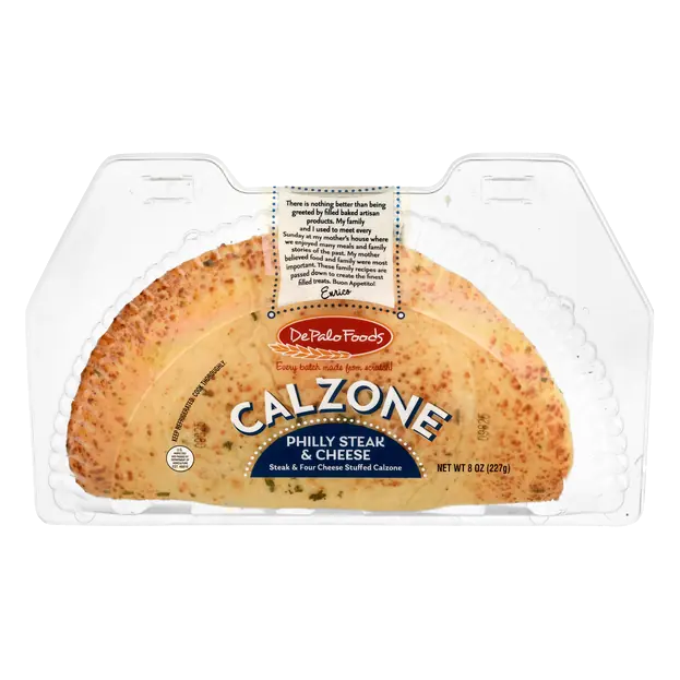 DePalo Foods Deli Calzone Philly Steak & Cheese