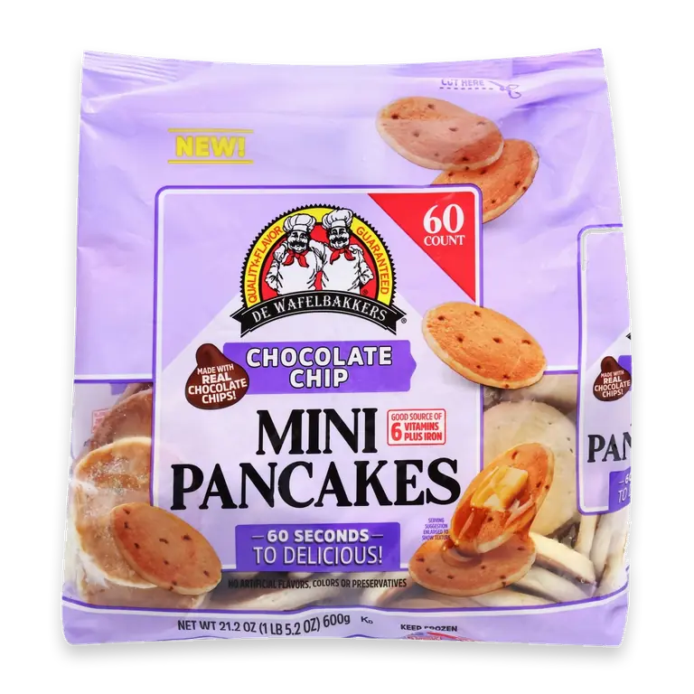 Chocolate Chip Mini Pancakes
