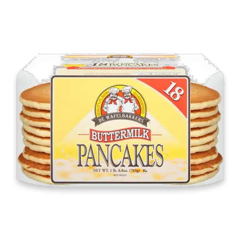 Frozen Buttermilk Pancakes, 18 Count Pack