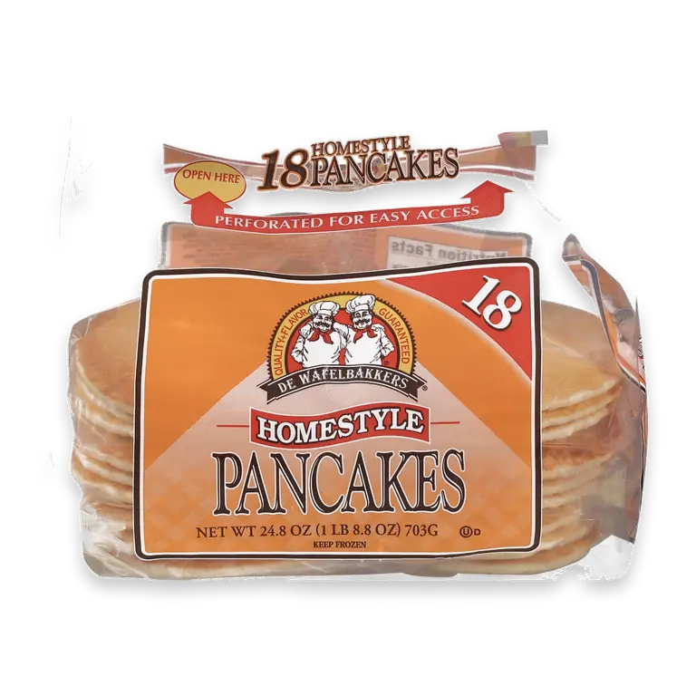 Homestyle Frozen Pancakes