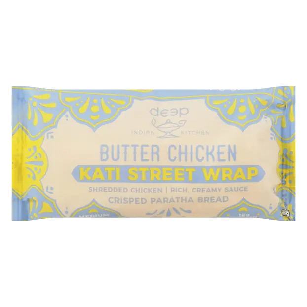 Butter Chicken Kati Street Wrap Frozen