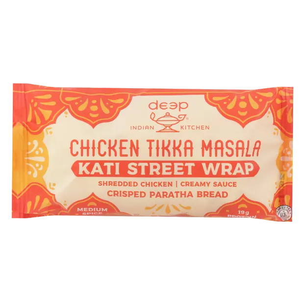 Chicken Tikka Masala Kati Street Wrap Frozen
