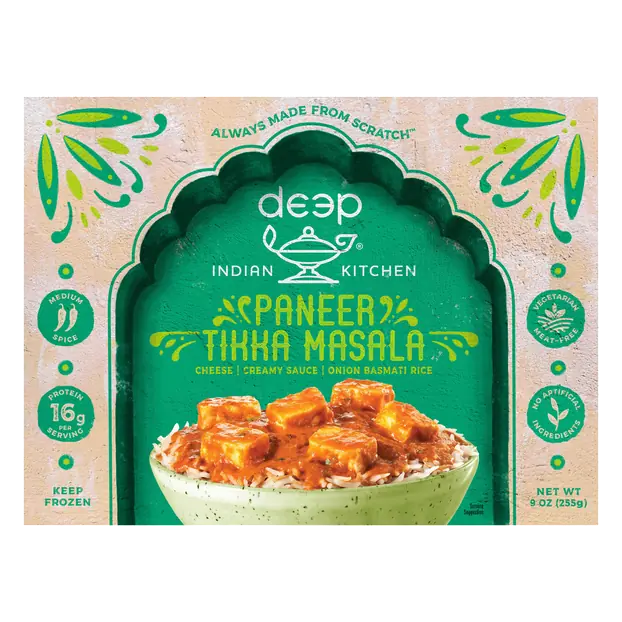 Vegetarian Paneer Tikka Masala Frozen Meal