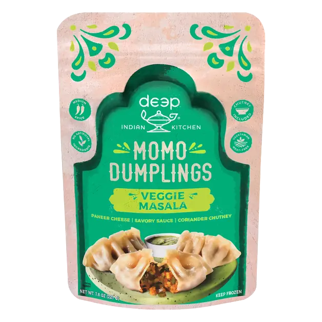 Veggie Masala Momo Dumplings Frozen