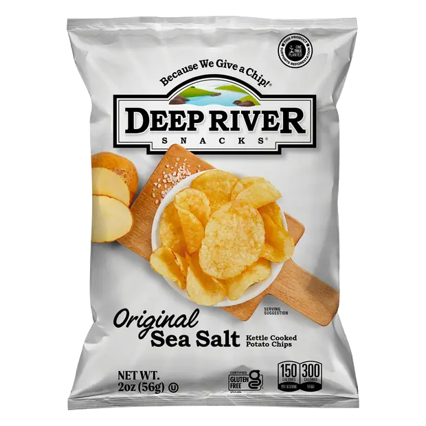 Snacks Original Sea Salt Kettle Cooked Potato Chips